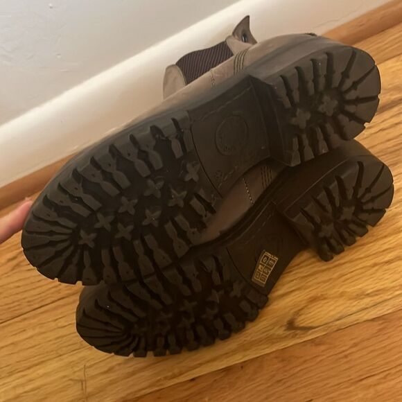 Bueno brown leather Florida Chelsea Boots pull on size 37 / US 7-7.5 - Picture 8 of 13